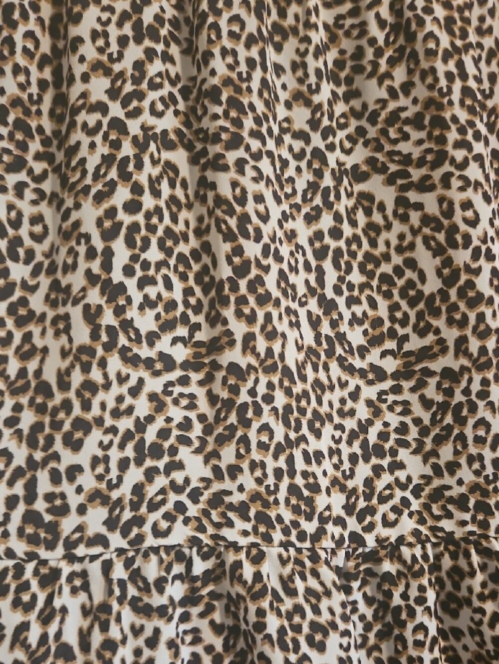 Maurices Black and White Leopard Print Sleeveless Tank - Picture 3 of 4